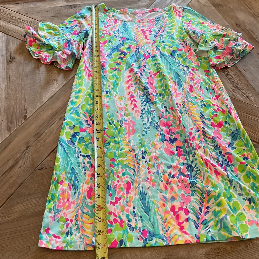 Lilly Pulitzer Lula Dress in Multi‎ Catch the Wave print - Picture 10 of 10